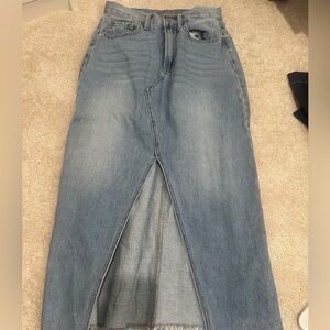 Just USA Light Blue Denim Skirt